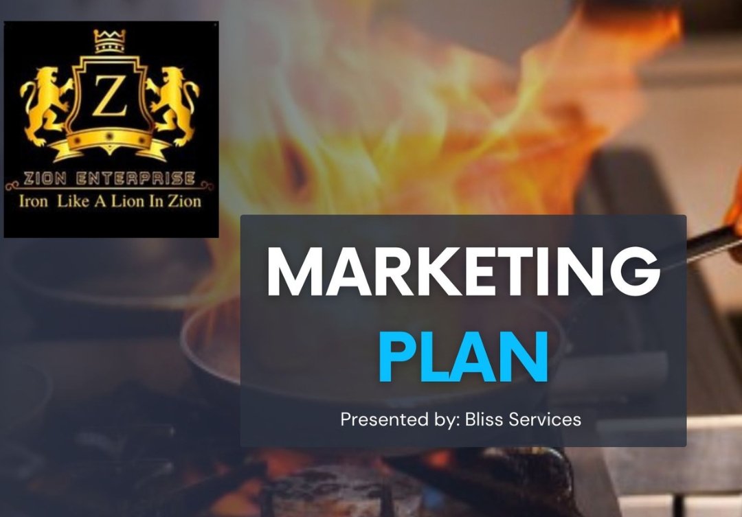 Zion Restaurant Marketing Plan